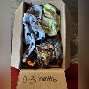 0-3 month baby boy clothes bundle